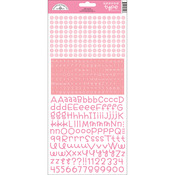 Cupcake - Teensy Type Cardstock Alphabet Stickers