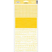 Bumblebee - Teensy Type Cardstock Alphabet Stickers