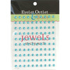 Turquoise - Bling Self-Adhesive Jewels 5mm 100/Pkg