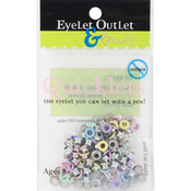 Spring 2 - Eyelet Outlet Quicklets Round 84/Pkg