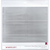 Page Protectors 12"X12" 10/Pkg, (6) 6"X4" Pockets -