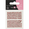Red Pearls - Want2Scrap Self-Adhesive Baby Bling 2.5mm 100/Pkg