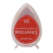 Rocket Red - Brilliance Dew Drop Pigment Ink Pad