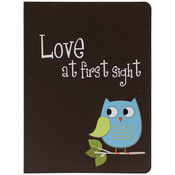 Assorted Colors - Baby Owl Brag Book Album 4"X6" 36 Pockets