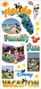 Mickey States Florida - Disney Stickers/Borders Packaged