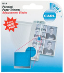 Carl Personal Paper Trimmer Replacement Blades 4/Pkg - Straight; For RBT12 & RBT