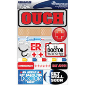 Doctor - Signature Dimensional Stickers 4.5"X6" Sheet
