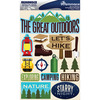 Great Outdoors - Signature Dimensional Stickers 4.5"X6" Sheet