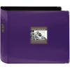 Bright Purple - Sewn Leatherette 3-Ring Binder 12"X12"