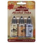 Adirondack Lights Alcohol Ink .5oz 3/Pkg - Wildflowers - Lemonade/Peach Bellini/