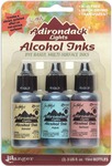Lakeshore-Sandal/Aqua/Salmon - Adirondack Lights Alcohol Ink .5oz 3/Pkg