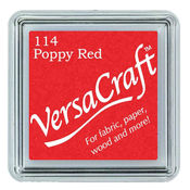Poppy Red - VersaCraft Small 1" Ink Pad