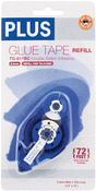 .33"X72', For Use In 610BC - Plus High Capacity Glue Tape Refill