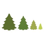 Christmas Trees Framelits Dies - Sizzix