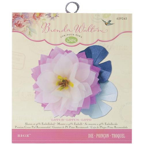 Sizzix, Brenda Walton Lotus online Die