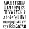 Worn Text - Tim Holtz Cling Rubber Stamp Set 7"X8.5"