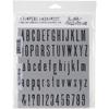 Tall Text - Tim Holtz Cling Rubber Stamp Set - Stampers Anonymous