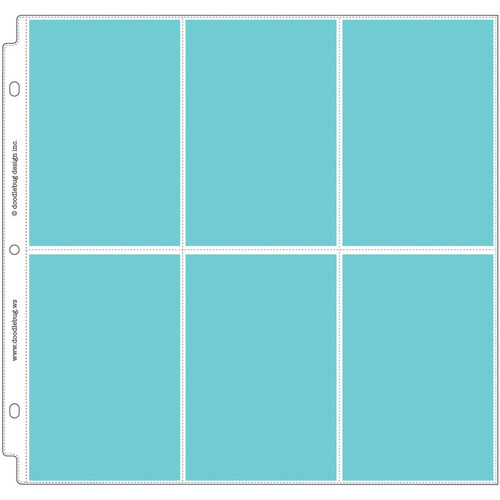 Doodlebug > Storybook Albums > (6) 4X6 Pockets - Doodlebug Page  Protectors 12X12 12/Pkg: A Cherry On Top