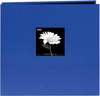 Cobalt Blue - Book Cloth Cover Post Bound Album 12"X12"