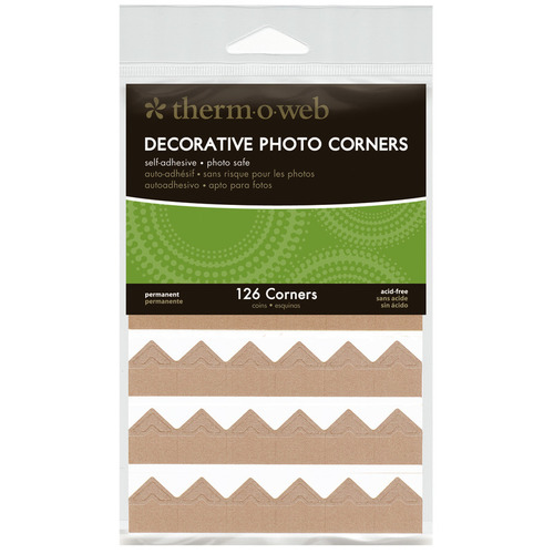 ThermOWeb PHOTO CORNERS 104 Pieces Acid Free Self Adhesive