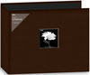 Brown - Fabric 3-Ring Binder Album 12"X12"