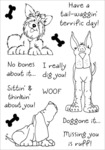 Delightful Dogs #2 - Inky Antics Clear Stamp Set