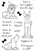 Delightful Dogs #2 - Inky Antics Clear Stamp Set