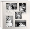 Wedding - Sewn Embossed Collage Frame 5-Up Photo Album 12"X12"