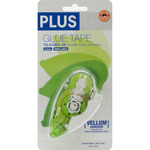 Plus Permanent Vellum Glue Tape Dispenser