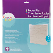 Cropper Hopper Paper Files W/Tabbed Dividers & Labels