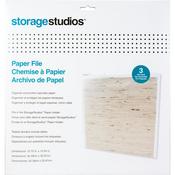 Storage Studios Paper Files W/Tabbed Dividers & Labels