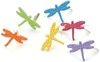 Dragonflies - Tropical - Painted Metal Paper Fasteners 50/Pkg