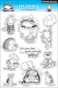 Bubbly - Penny Black Clear Stamps