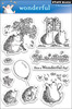 Wonderful - Penny Black Clear Stamps