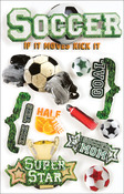Soccer - Paper House 3D Stickers