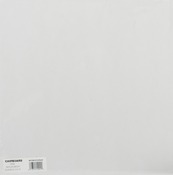 White - Medium Weight Chipboard Sheets 12"X12" 25/Pkg