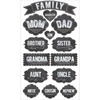 Family - Sticko Chalk Stickers