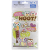 You're A Hoot - Paper House 3D Stickers