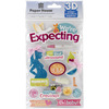 We're Expecting - Paper House 3D Stickers