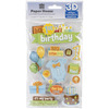 1st Birthday-Boy - Paper House 3D Stickers
