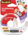 Scotch Scrapbooking Tape Double - Sided Removable