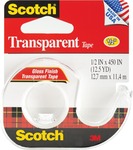.5"X500" - Scotch Transparent Tape Gloss