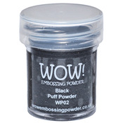 Black Puff - WOW! Embossing Powder 15ml