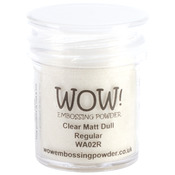 Clear Matte Dull - WOW! Embossing Powder 15ml