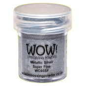 Silver - WOW! Embossing Powder Super Fine 15ml