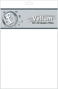 Plain A4 Vellum Sheets - Fundamentals - Ruby Rock - it