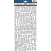 Oriental Chic Cardstock Stickers - Alphabet