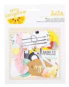 Stitched Die Cut Cardstock Shapes - Amy Tangerine