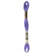 DMC 155 Med. Dark Blue Violet - Six Strand Embroidery Cotton 8.7 Yards