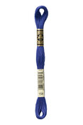 DMC 158 Medium Very Dark Cornflower Blue - Six Strand Embroidery Cotton 8.7 Yards